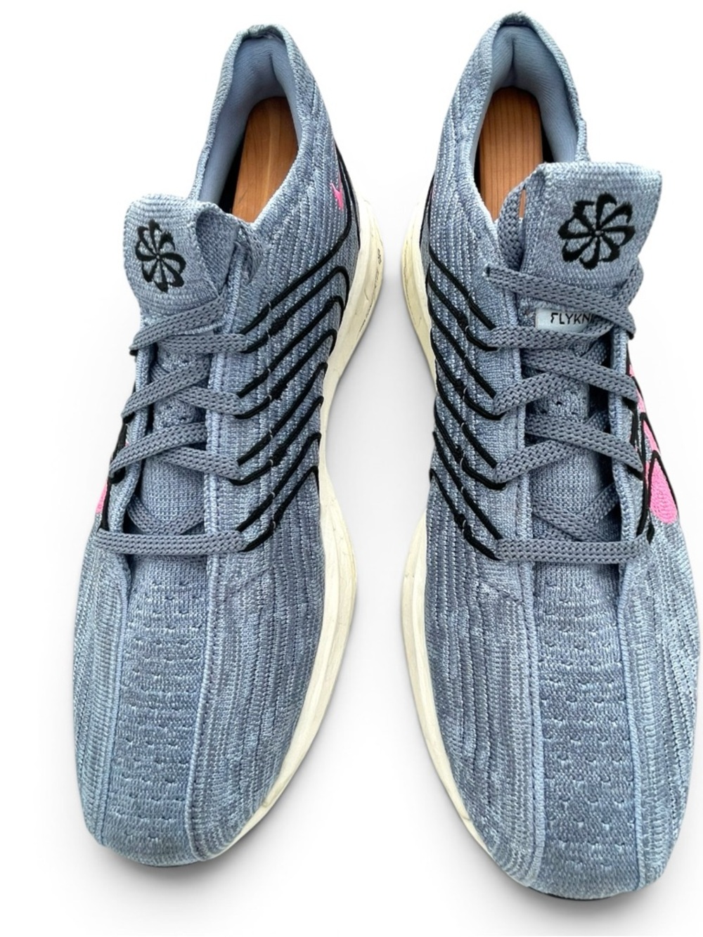 Nike ZoomX Running Shoes Gray Pink Men’s 10 Lightweight Athletic Comfort - Picture 5 of 13